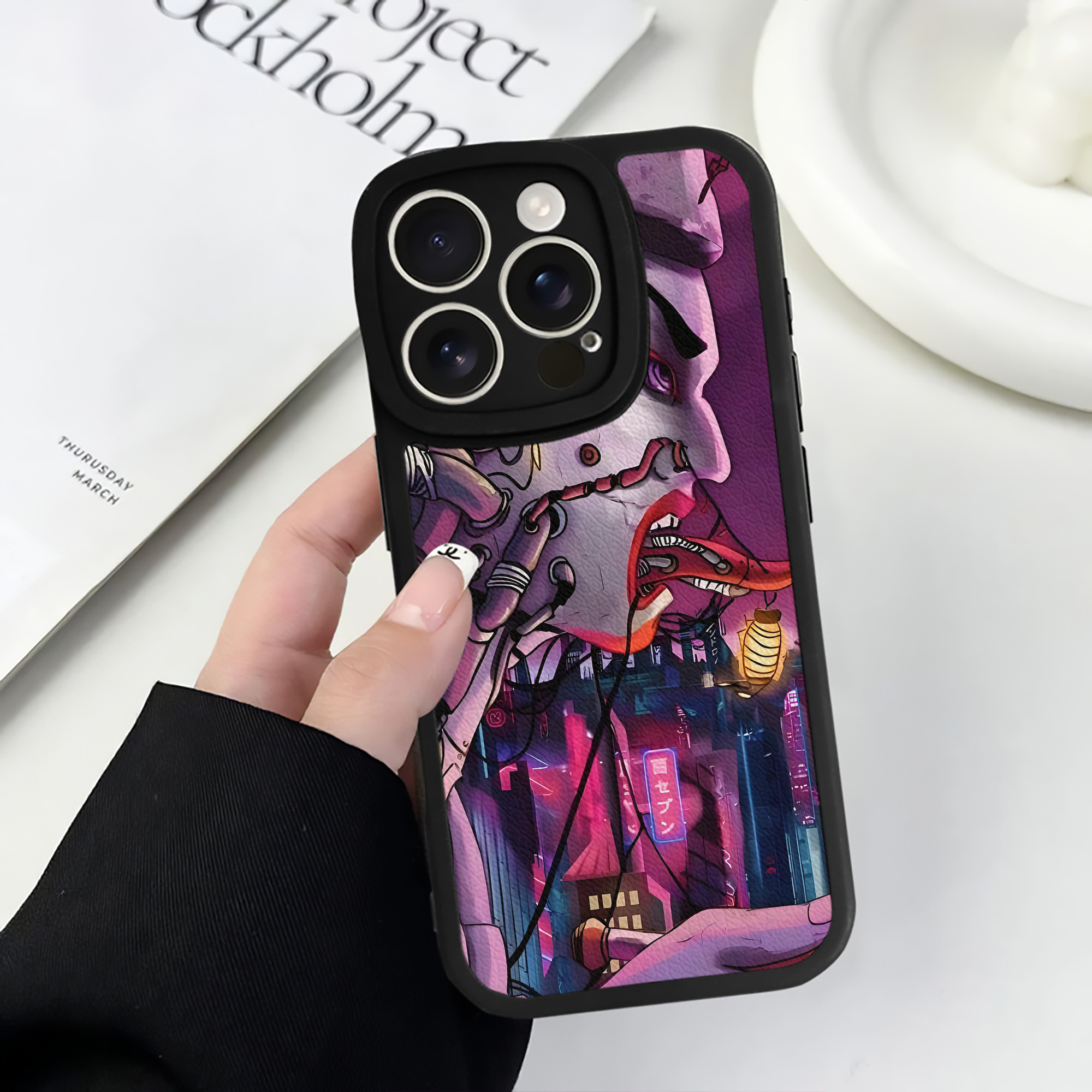 （画像用） NARUTO -ナルト- NARUTO -ナルト- 疾風伝 【iPhone 16シリーズ対応】シリコンスマホケース（レザー調） 材質：シリコン